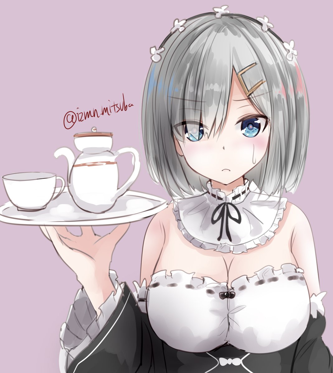 イズミノミツバ レム風 艦これ版深夜の真剣お絵描き60分一本勝負 艦これ版真剣お絵描き60分一本勝負 1125 浜風 イズミノミツバ レム風 艦これ版深夜の真剣お絵描き60分一本勝負 艦これ版真剣お絵描き60分一本勝負 1125 浜風