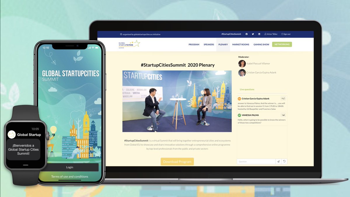 gooveris's tweet photo. La cumbre de #startupcitiessummit se celebra desde @Fycma 

https://t.co/BLH62bT64b

#cumbre #digital #eventos #eventoseguro #hacemoseventos #MICE #eventosprof #desarrollo #software #app #web #Emprendedores #Innovación #Startups #FYCMAOn https://t.co/zTTdg4UXCf
