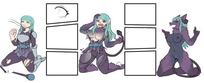 時間がなくて描き途中のまま眠らせていたこのイラストをもとに描いていただきました。めっちゃクオリティの高いイラストありがとうございます🙏 