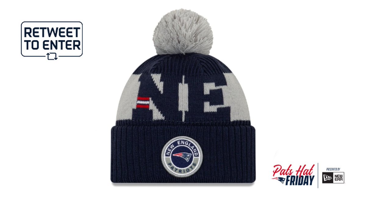 Patriots's tweet image. RT to enter to win a Patriots @NewEraCap.

#PatsHatFriday rules: bit.ly/3qLk76x