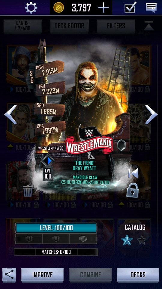 Fatal_Fallon's tweet photo. Soo... I gambled, I opened 2 Case Grab packs last night from the superstore. I managed to get 2 of the cards I wanted the most of all. I got the #LegitBoss, #BossOfTheCell the #SmackDown Women's Champion @SashaBanksWWE. I also got the Fiend @WWEBrayWyatt. Lets goo! 😁🤙💪💯 https://t.co/G1OBzFdvlb