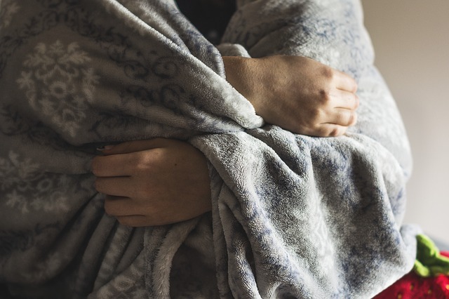 HHaydenWriter's tweet photo. The blanket isn’t for warmth. It’s not even cold today. But she wraps it around herself, tightly, because it’s the only thing keeping her shattered self in one piece. Beside her lies her phone, cast aside, still displaying a message: “We’re through.” #shortfiction #Twitterfic https://t.co/GBAblJFcD1