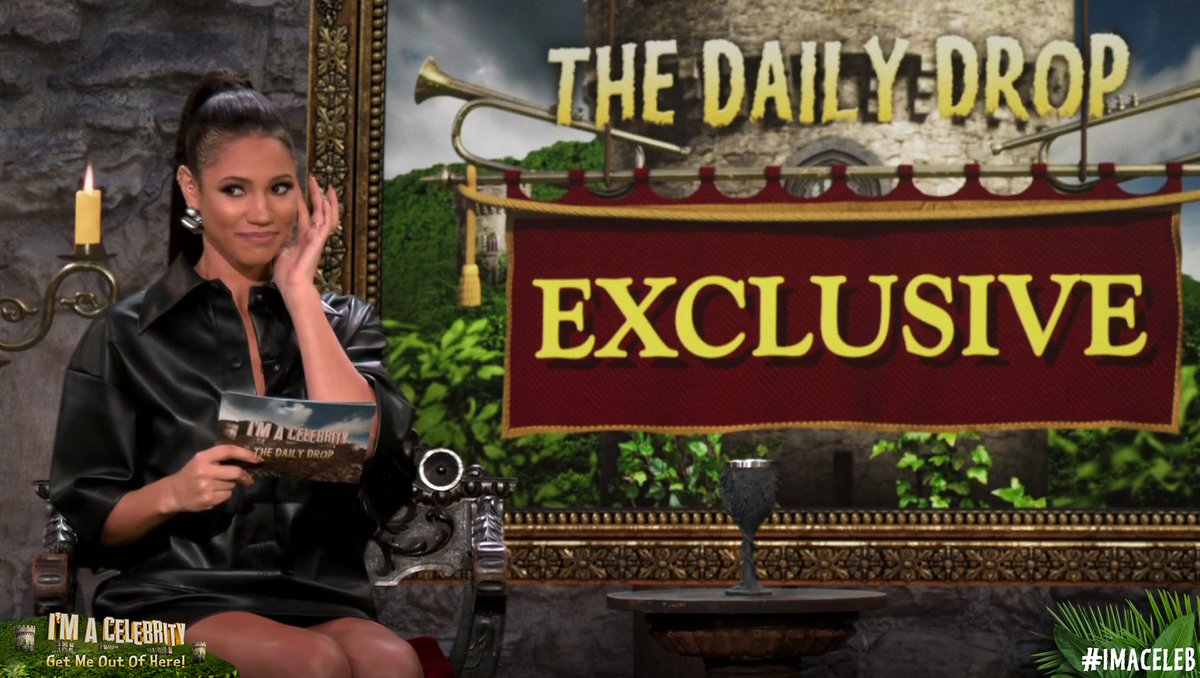 Head over to #TheDailyDrop where @VickNHope chats to @dev_101, @CharlotteHawkns and @arron_crascall about the trials and tribulations in the Castle... π°
You'll also hear some very exciting Camp exclusives π https://t.co/NR4irfVLNm #ImACeleb https://t.co/9hXXXs1jo3