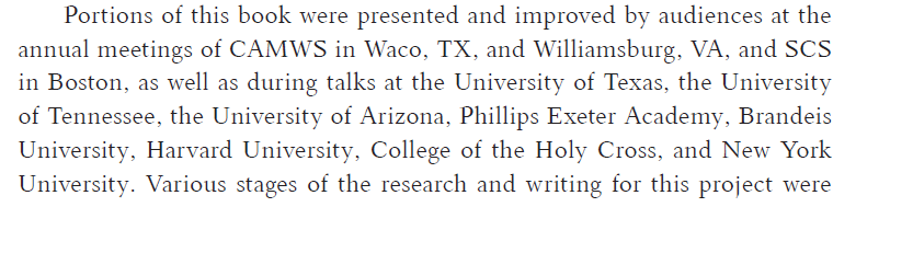 Departments like  @CHC_Classics  @UTClassics along with University of Texas, the University of Tennessee, the University of Arizona, Harvard College of the Holy Cross, and NYU invited me to give talks on this work