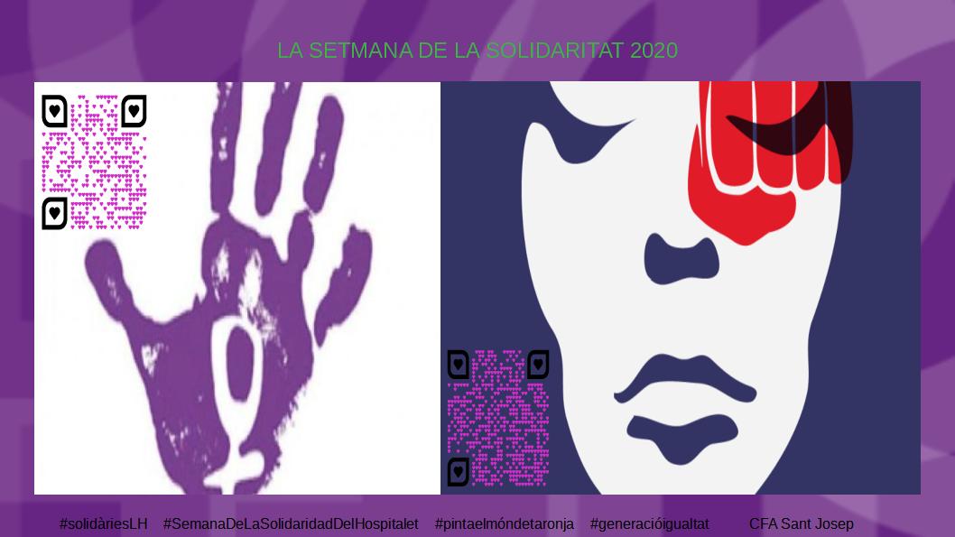 cfasantjosep's tweet photo. Avui recollim alguns cartells elaborats pels alumnes amb motiu de la Setmana de la Solidaritat de l'Hospitalet #25N #solidariesLH #generacioigualtat #eadults #CFASantJosep https://t.co/B6lACdhnES