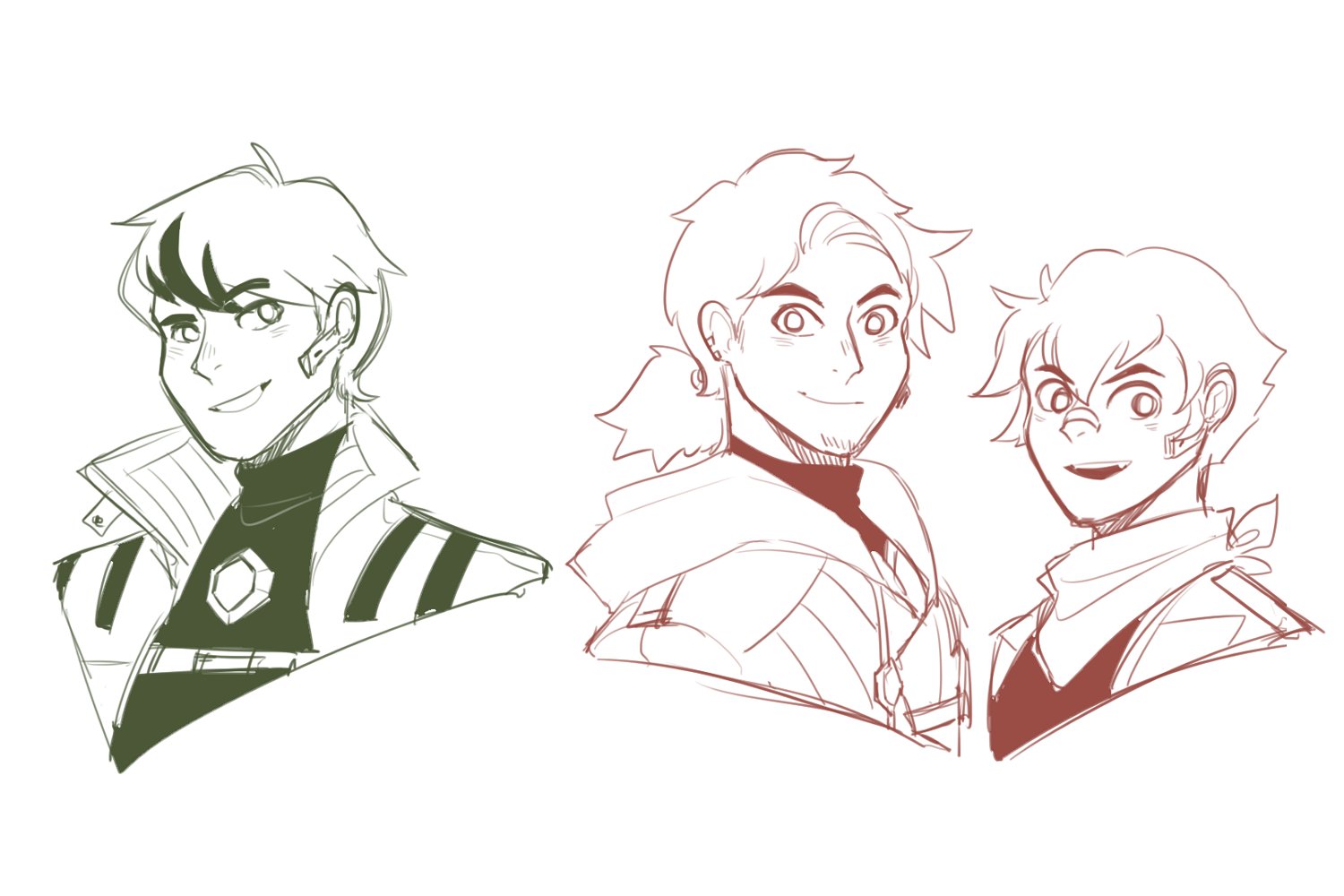 Salmonnnnnn Finally Draw Barrel Rose And Carry In Human Au And Sad Doodle Of Blue And Yuma 無限戦記ポトリス T Co 8d4yyf1gdk Twitter