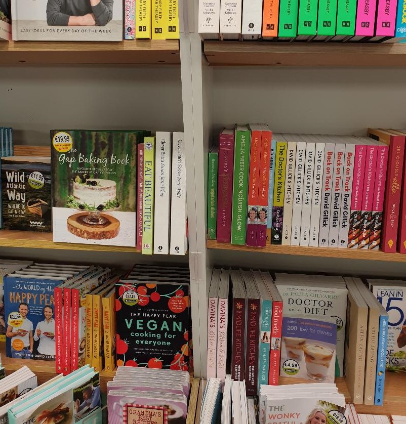 For everyone in the Letterkenny area/West Donegal, our 'gap baking book' is now in stock in 'Bookmark' in both Letterkenny and Courtyard shopping centres.