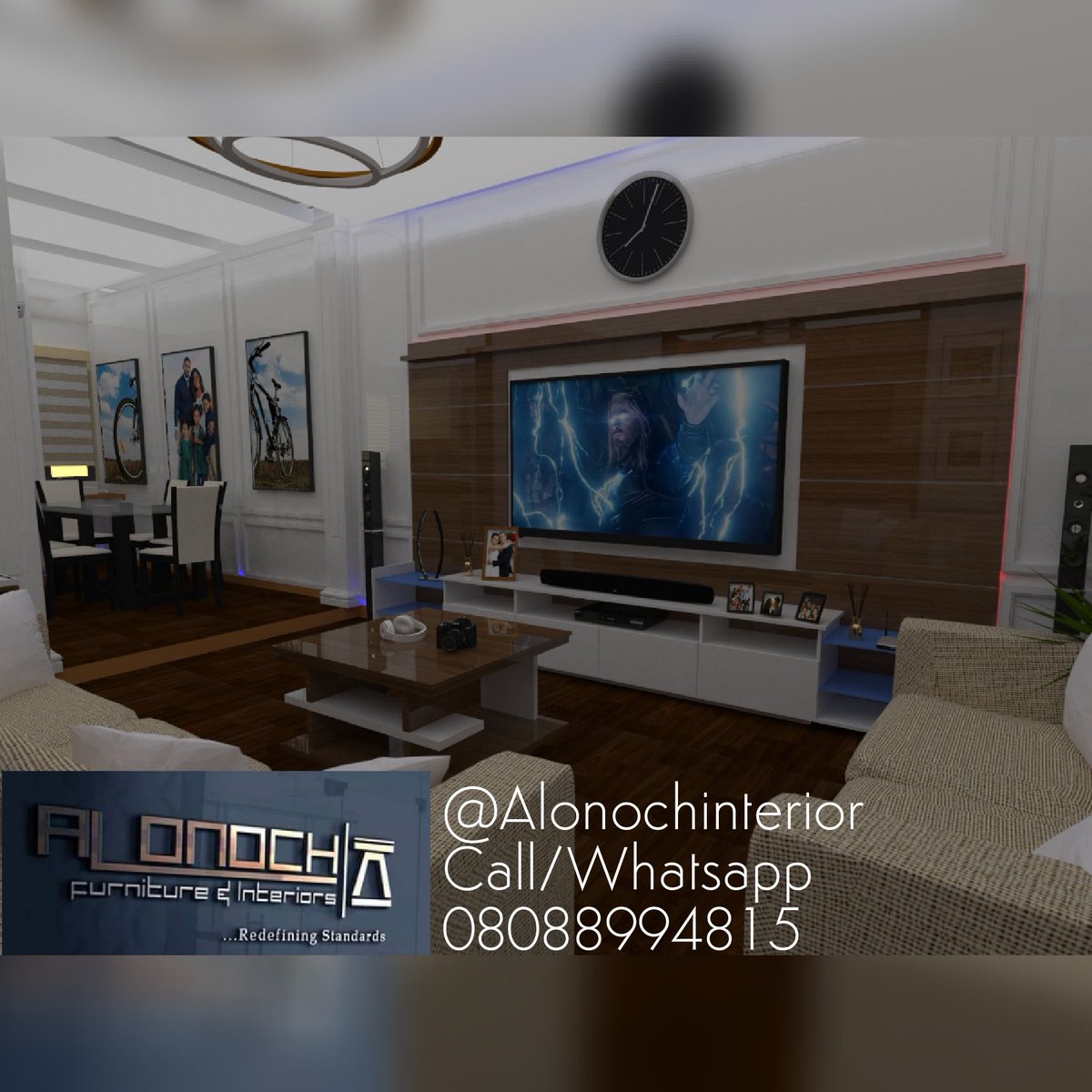 AlonochInterior's tweet photo. A Smart #Buildingconstruction company consulted us to produce Interior designs for their Living & Kitchen.
Be like this company, consult #AlonochInterior today
Call/Whatsapp 08088994915
#3DModel
#InteriorPresentation
#Architecture
#spaceplanning
#interiordesign https://t.co/CNdIg5o6U6