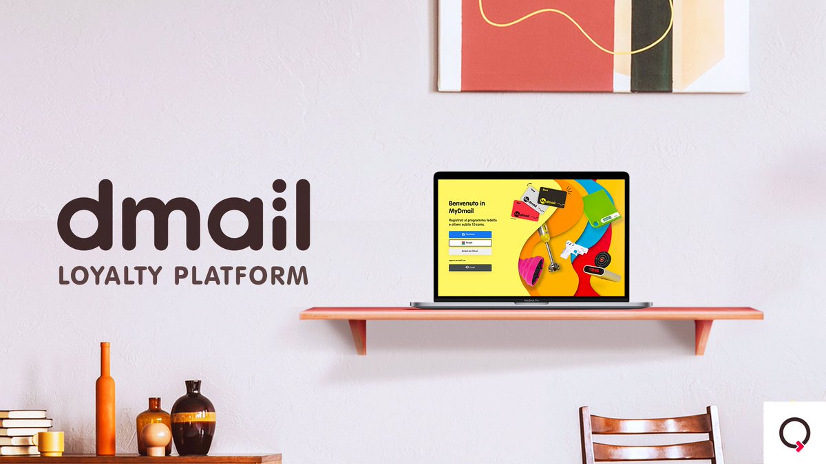 IQUII's tweet image. Dmail lancia il nuovo programma fedeltà, insieme a IQUII.

Tramite la nuova piattaforma di gamification, engagement e loyalty, basta su #Fanize, @DMAIL_ITALIA inizia un nuovo percorso di fidelizzazione dei propri clienti.

Scopri di più 👉 bit.ly/3nQyeVS