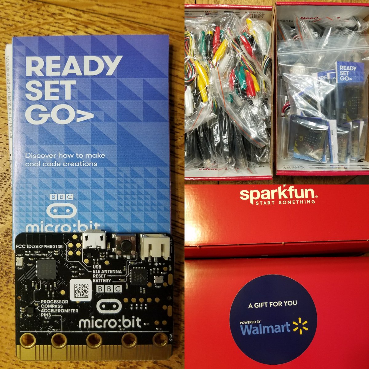 Ms_EGleeson's tweet photo. Thank you @Walmart for selecting me to receive @microbit_edu set for the @GirlsWhoCode @CrosbyMiddle
So excited to share with the girls!
#WalmartSTEM https://t.co/dKs4513qGy