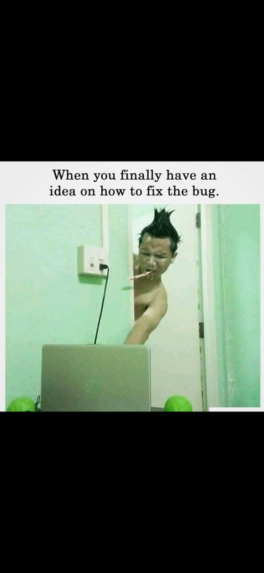 TechbrandGroup's tweet photo. Developers can relate 😄😄

#DevLife #Coding #Debugging https://t.co/2CCo4vI64A