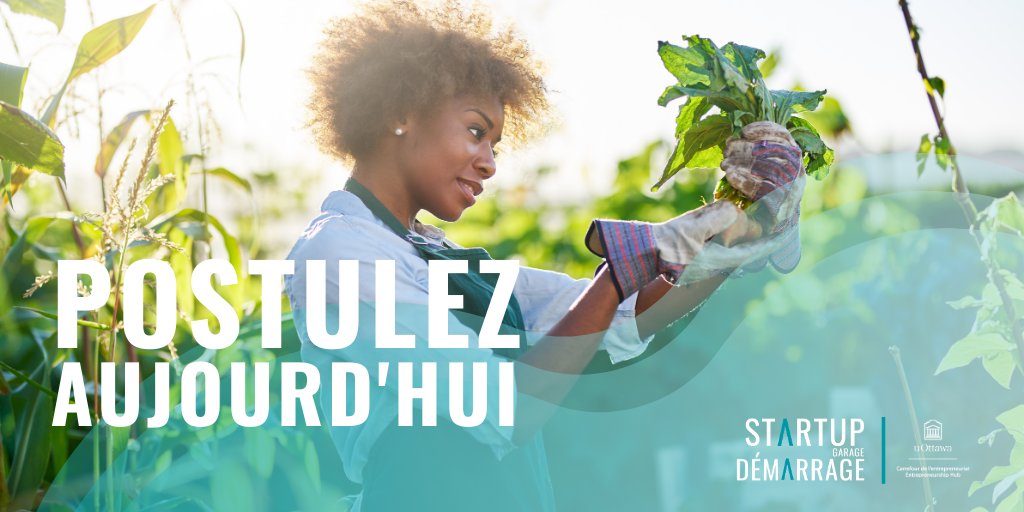 uOttawa Entrepreneur(e) (@uottawaehub) on Twitter photo Êtes-vous à la recherche de fonds, de mentorat et de formation pour concrétiser votre idée entrepreneuriale?
<a href="/start_up_garage/">Garage Démarrage | Startup Garage</a> est un programme de quatre mois conçu pour vous aider à démarrer votre entreprise. 🚀
Postulez dès aujourd'hui >> startupgarage.ca Êtes-vous à la recherche de fonds, de mentorat et de formation pour concrétiser votre idée entrepreneuriale?
<a href="/start_up_garage/">Garage Démarrage | Startup Garage</a> est un programme de quatre mois conçu pour vous aider à démarrer votre entreprise. 🚀
Postulez dès aujourd'hui >> startupgarage.ca