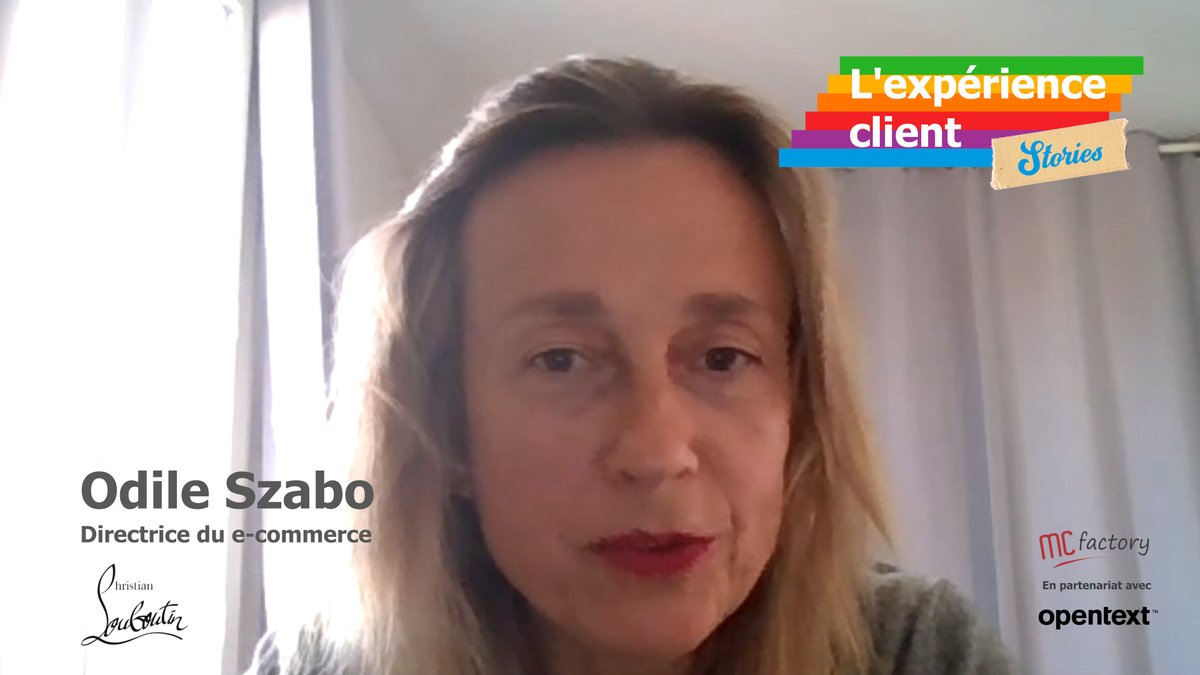 MC_Factory's tweet photo. L'#Expérience client, ce supplément d’âme qui permet “d’humaniser la relation online pour de la rendre la plus mémorable” - 🎤 ITW de Odile Szabo Directrice #ecommerce de la maison de #luxe #ChristianLouboutin dans notre série #ExperienceClientStories https://t.co/ciyuYRgRvM https://t.co/BNu2Zxtq7E