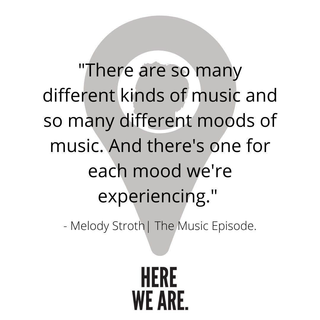 joyousbork's tweet photo. What is your go-to music when you want to feel happy? Tell us and check out this week's episode of Here We Are: What Makes Us Human.
https://t.co/aTwWg2Xmm0
#newrelease #herewearethepodcast #podcast #music #moodmusic #experiencing #sad #happy https://t.co/W1lESw0AbY