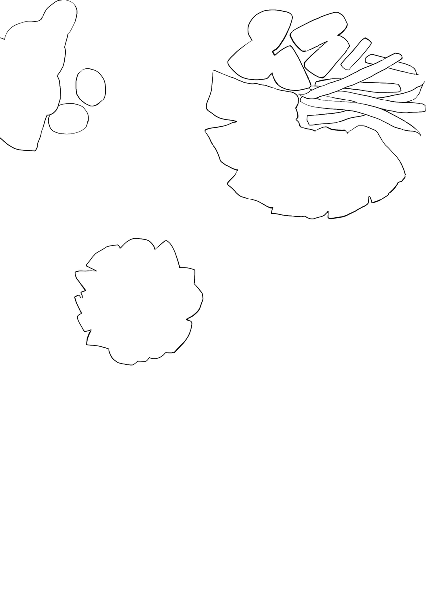 #皆さん線画と塗った後を見せてください
イラスト集から…
線画が苦手で…あんまり描かない 