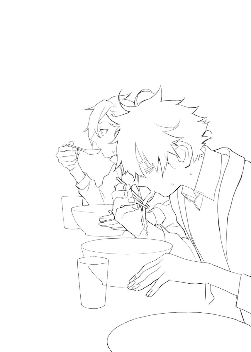#皆さん線画と塗った後を見せてください
イラスト集から…
線画が苦手で…あんまり描かない 