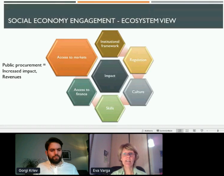 sisummit's tweet photo. Eva Varga's @EuclidNetwork action plan to implement socially responsible public procurement:
➡️ offer incentives &amp; align interests
➡️ build capacity
➡️ pilot for innovation 
➡️ use impact finance
➡️ cities take the lead 
➡️ just do it!
#socialprocurement
#SES2020 https://t.co/u7bvuY8fZm