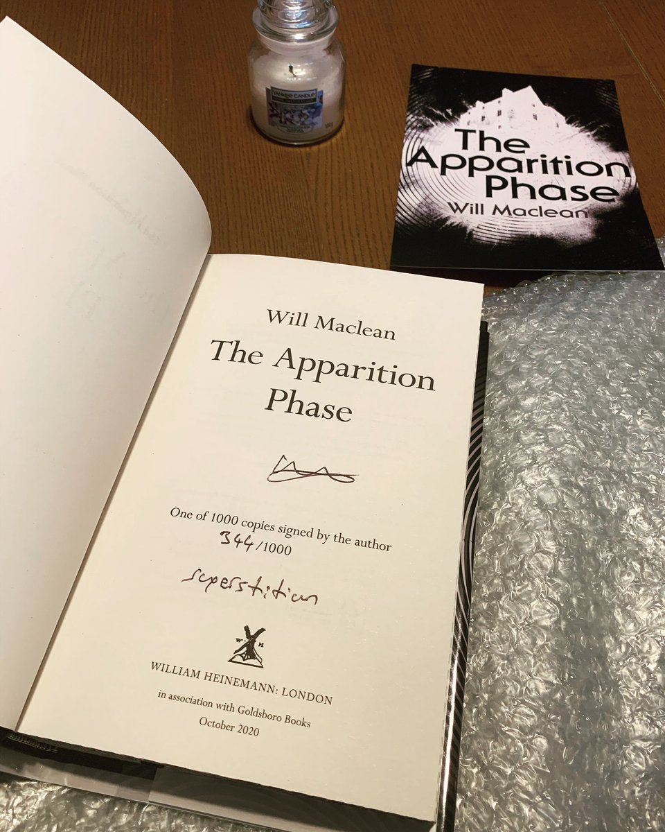 lovedreadinthis's tweet photo. Still talking about The Apparition Phase, we have over 70 words now, but still lots more needed.  In the signed @GoldsboroBooks copy of the book, is 1 word, 1000 signed copies = 1000 word story.
Helps us collect the words.
Please Retweet. Thanks https://t.co/1HFqp7DRNc