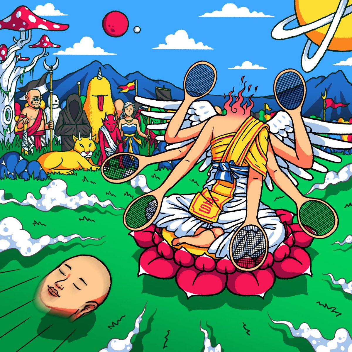 New NFT 🥳
Time to do a #NFTgiveaway !

Follow myself 💙
RT 🤍
Comment ❤

2 winners randomly chosen in 72 hours 👋

#rarible #cryptoart #giveaway #ART

app.rarible.com/token/0xd07dc4…