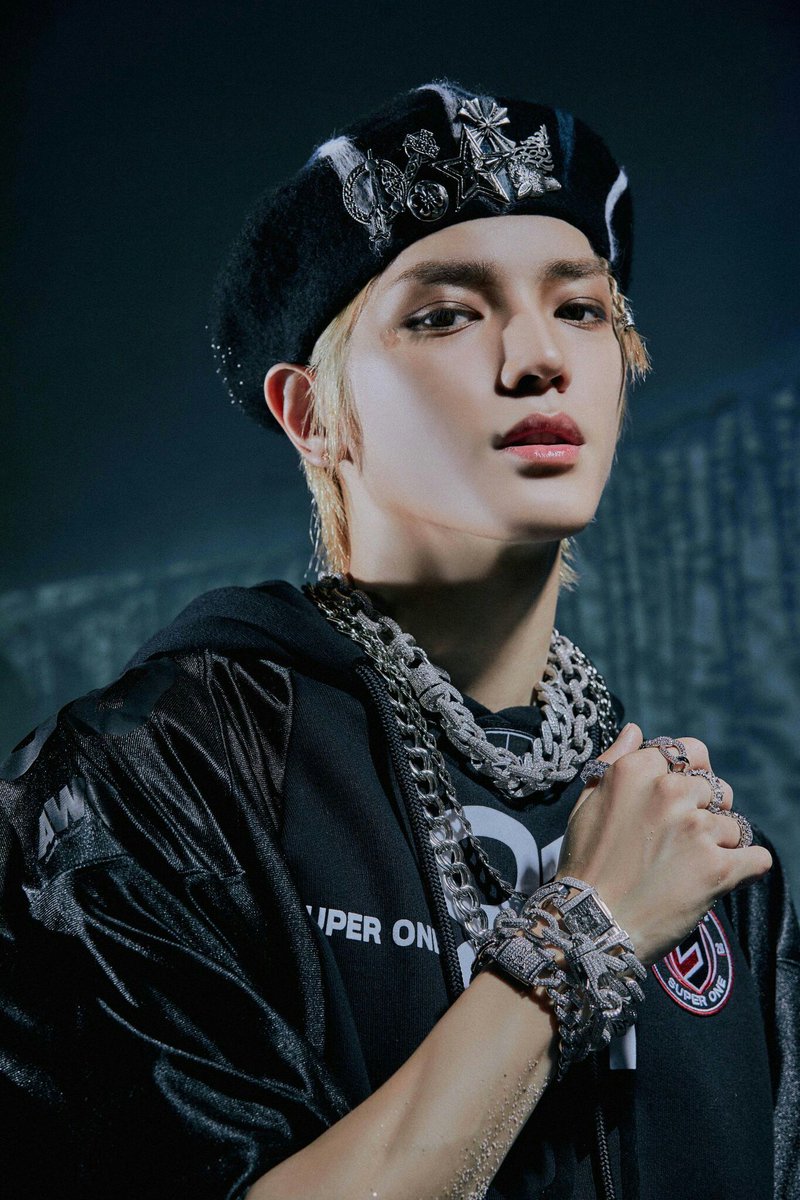  #TAEYONG    #태용   (3rd one is tiger inside look with a beret)