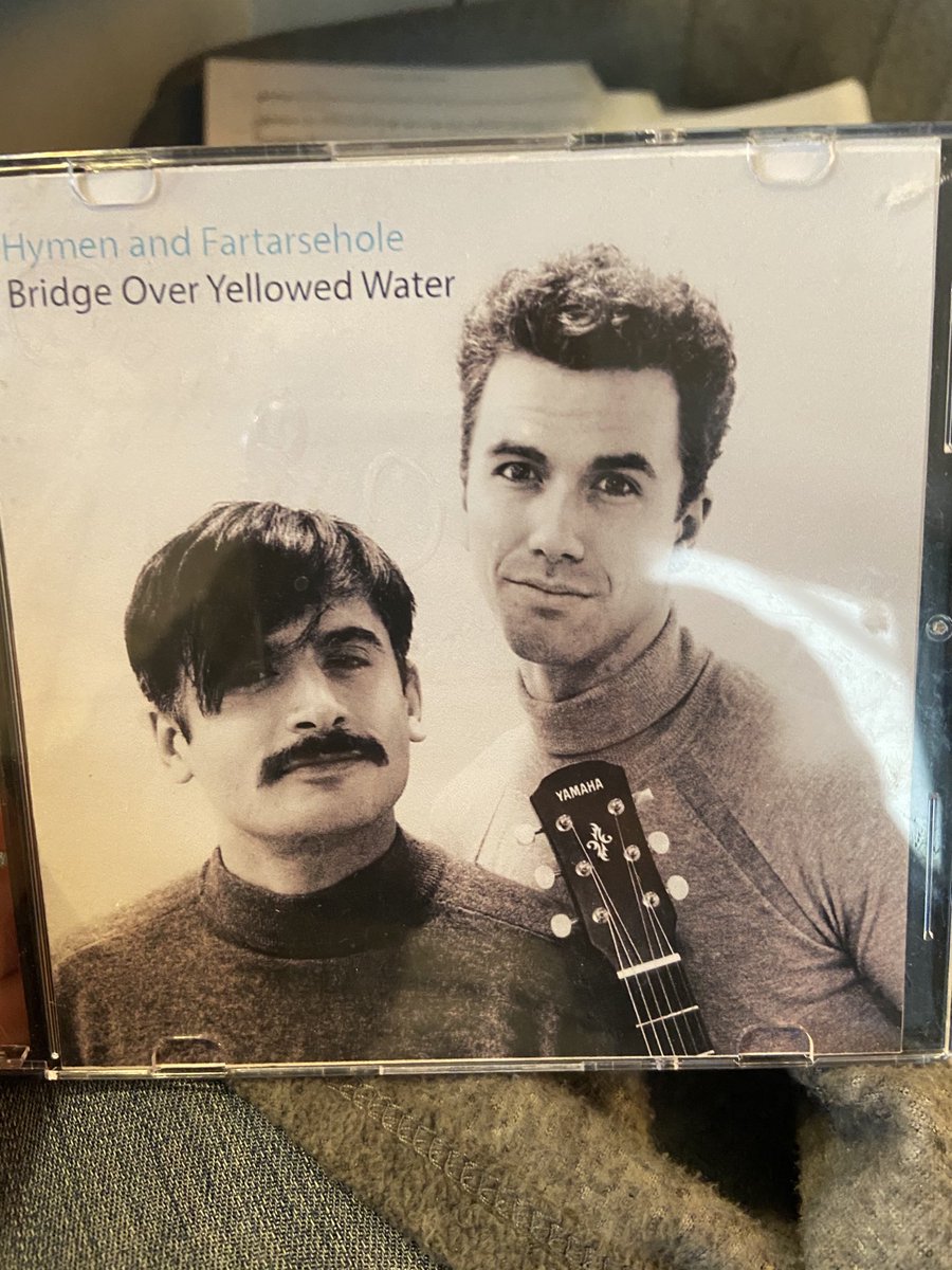 jennarusselluk's tweet photo. Thought I’d lost it...but then years later I’ve found it! Thank you #MarcElliot and @RFleeshman #urinetown #albumoftheyear https://t.co/ff085swKb2