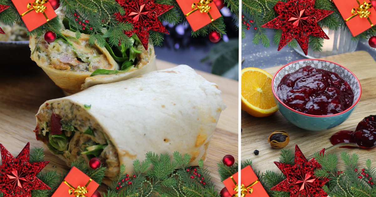 This #WorldVeganMonth we're celebrating our tasty #Vegan Christmas treats like #LoveFresh Sage &amp; Onion Falafel filling and #LoveSauce Cranberry Sauce! Super quick and simple, so everyone can enjoy a delicious festive feast! #sandwich #foodservice #cafe calderfoods.co.uk