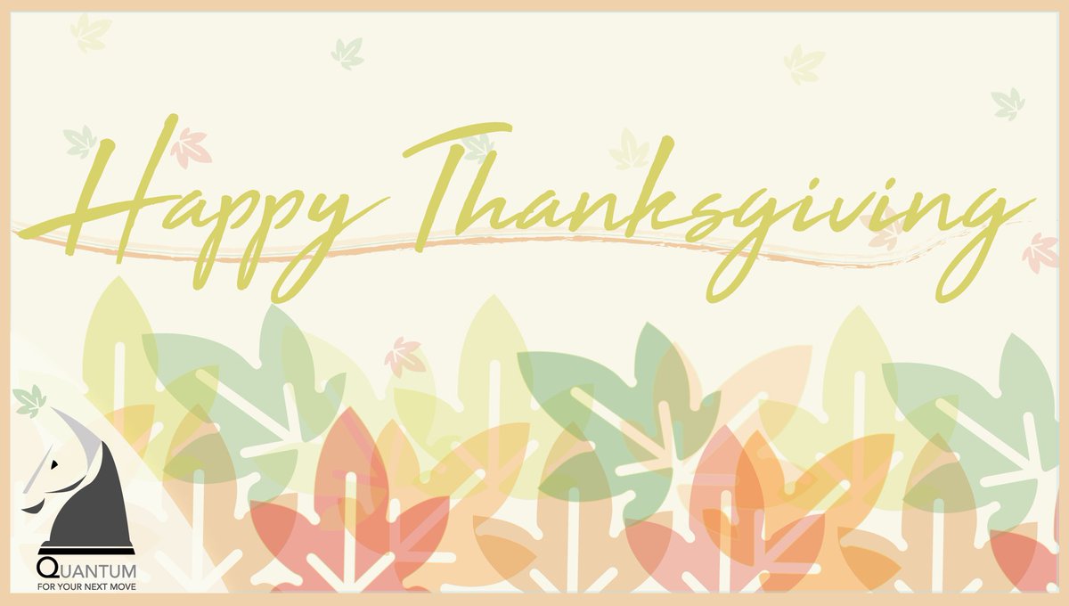 quantumove's tweet photo. Wishing everyone a happy and safe Thanksgiving! 🍁🦃🦃😷😷😷🍁

Thank you for following and supporting! https://t.co/g2weq23O8I