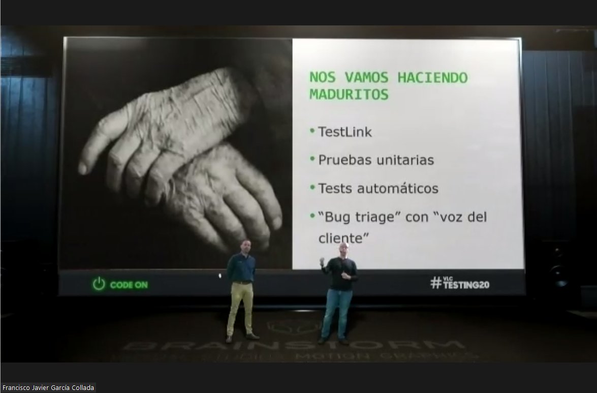 yol_ta's tweet image. #vlctesting20 &quot;I Feel Your Pain Bro&quot; @brainstorm3d añadiendo calidad al desarrollo del SW. Nos vamos haciendo maduritos. @ITI_TIC  #CODEON