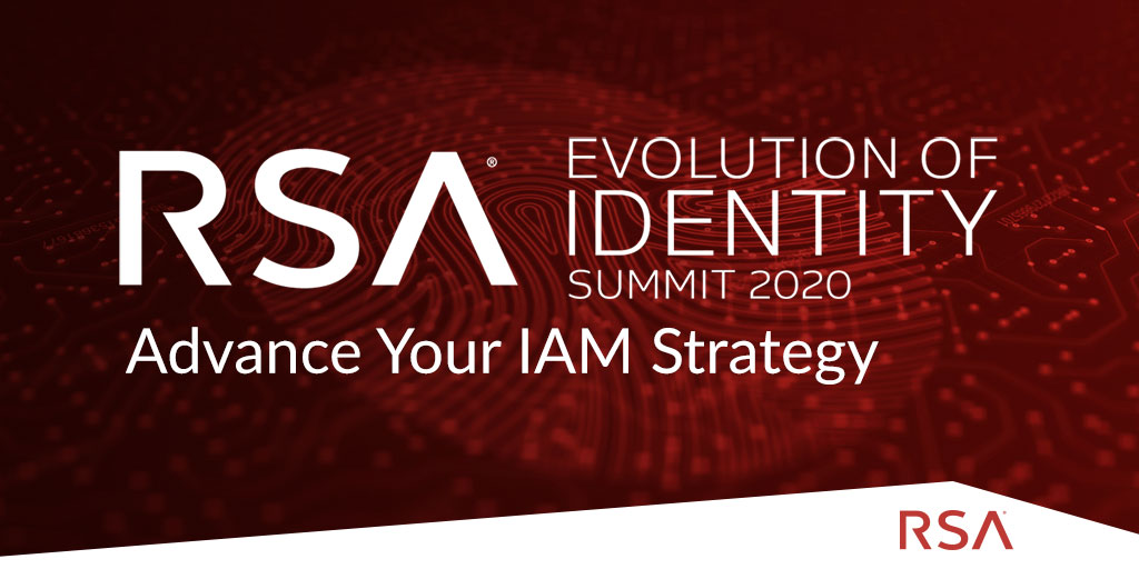 RSAsecurity's tweet photo. IN 2️⃣ WEEKS... Connect with peers, hear from RSA experts & industry pros and learn how to plot a modern #IAMstrategy that helps your organization adapt to today’s business environment. Register to attend #RSAIdentitySummit2020 on 12/8 @ 10AM ET! See here: https://t.co/pOFF5SMvE8 https://t.co/7Ut2j4U7FF