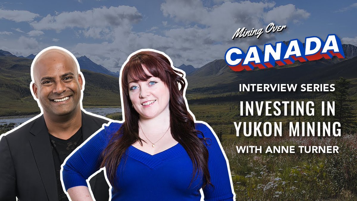 InvestYukon's tweet photo. #ICYMI: Our very own Executive Director Anne Turner joined @CSE_News #MiningOverCanada's interview series to highlight the rich history of #yukonmining and how we are bringing #investors to the region: https://t.co/bTwsRkBOiX
#InvestYukon https://t.co/jRk4u6biWN
