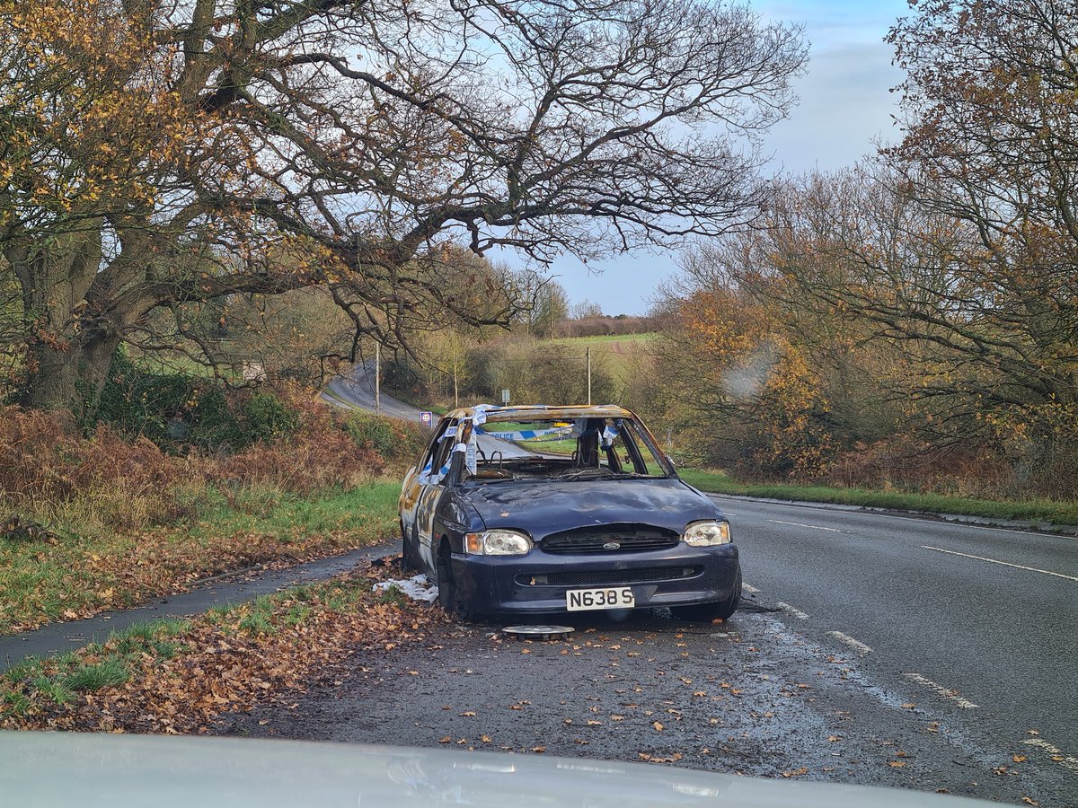 Thought I was back in the joyriding 90's when I spotted this poor ford escort this morning this one's no longer a #futureclassic