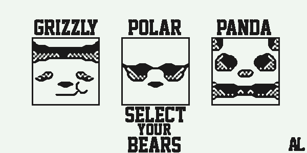AngelsWhatever's tweet photo. New Pixel Art !!! 

Here is a new pixel art about the cartoon network polar panda and bears, enjoy it 🐻 🐼🐻‍❄️

Today's topic: #set Of #bears | From: 
@Pixel_Dailies

#pixelart #ドット絵 #aseprite #pixel_dailies 
@Pixel_Dailies https://t.co/r40dUfnovE