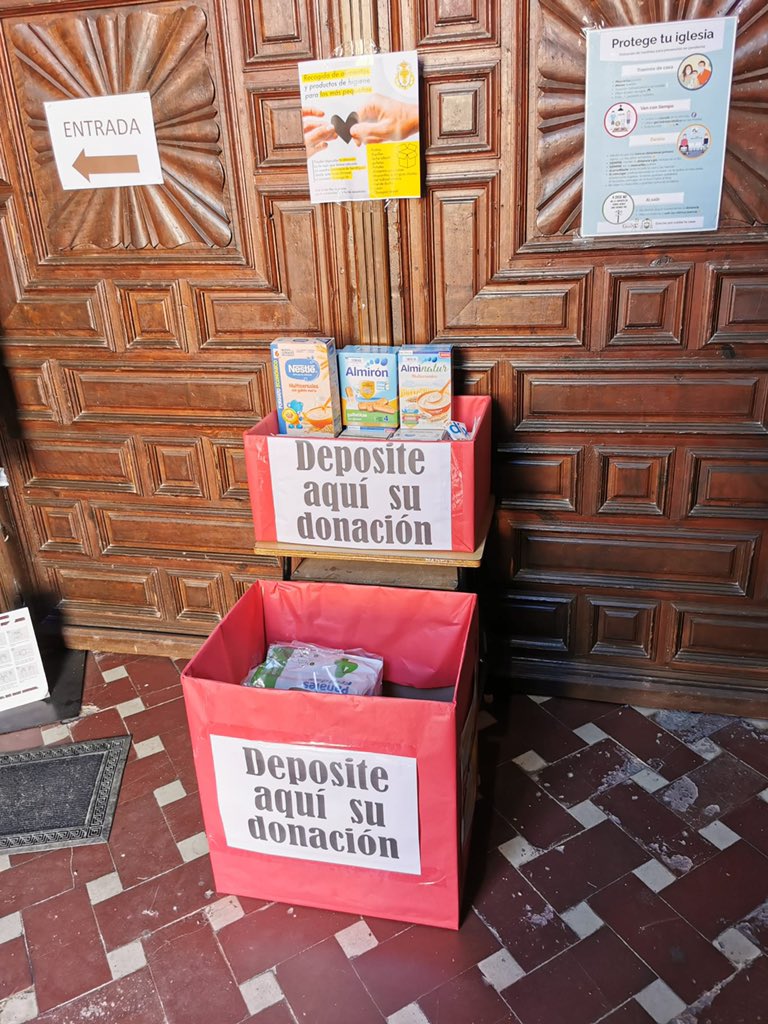 Hemos comenzado nuestro tercer día de colecta. 
Recuerda que puedes seguir depositando tu donación en la caja que hemos colocado en la parroquia de San Miguel, hasta el próximo domingo día 29.

#GuadixSolidario.