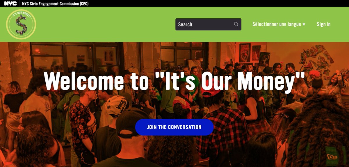 OpenSourcePol's tweet image. [EN] New York City on Decidim 🔥 
 
After several months of collaboration with the @NYCCEC, @CoroNewYork, @digidemlab and @SpruceTechInc, we are more than proud to present the NYC&apos;s Participatory Budgeting Platform for the Youth. 

👉 + information here: 
opensourcepolitics.eu/project/nyc/