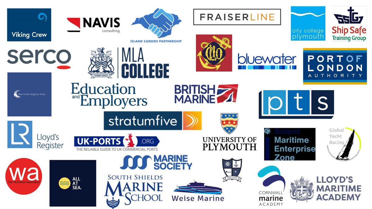 MUKCareers's tweet photo. Could your organisation become a careers campaign partner alongside these others, and help us promote all that the @MaritimeUK careers programme is doing to spread the word?👇
https://t.co/fG22t3jOPf https://t.co/pqvL1s8gd8
