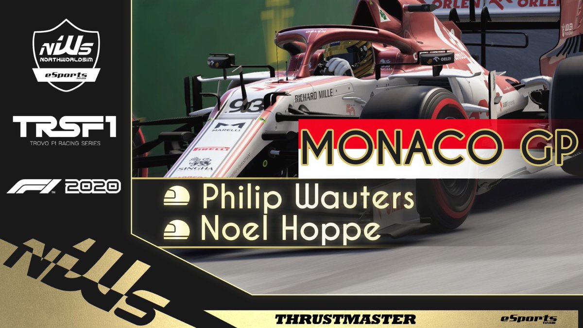 🇪🇸 ¡Día de carrera!

Esta noche la #TRSF1 visita el circuito de Mónaco, en una carrera que seguro va a ser entretenida.

🇬🇧 Race day at Monaco!

Let's grab a good result tonight 💪🏽.

📺: 21.00h Trovo.live/BrutalDemocracy

#NoLimits #F12020 <a href="/PSGLF1/">PSGL F1 League</a> @BDGesports
