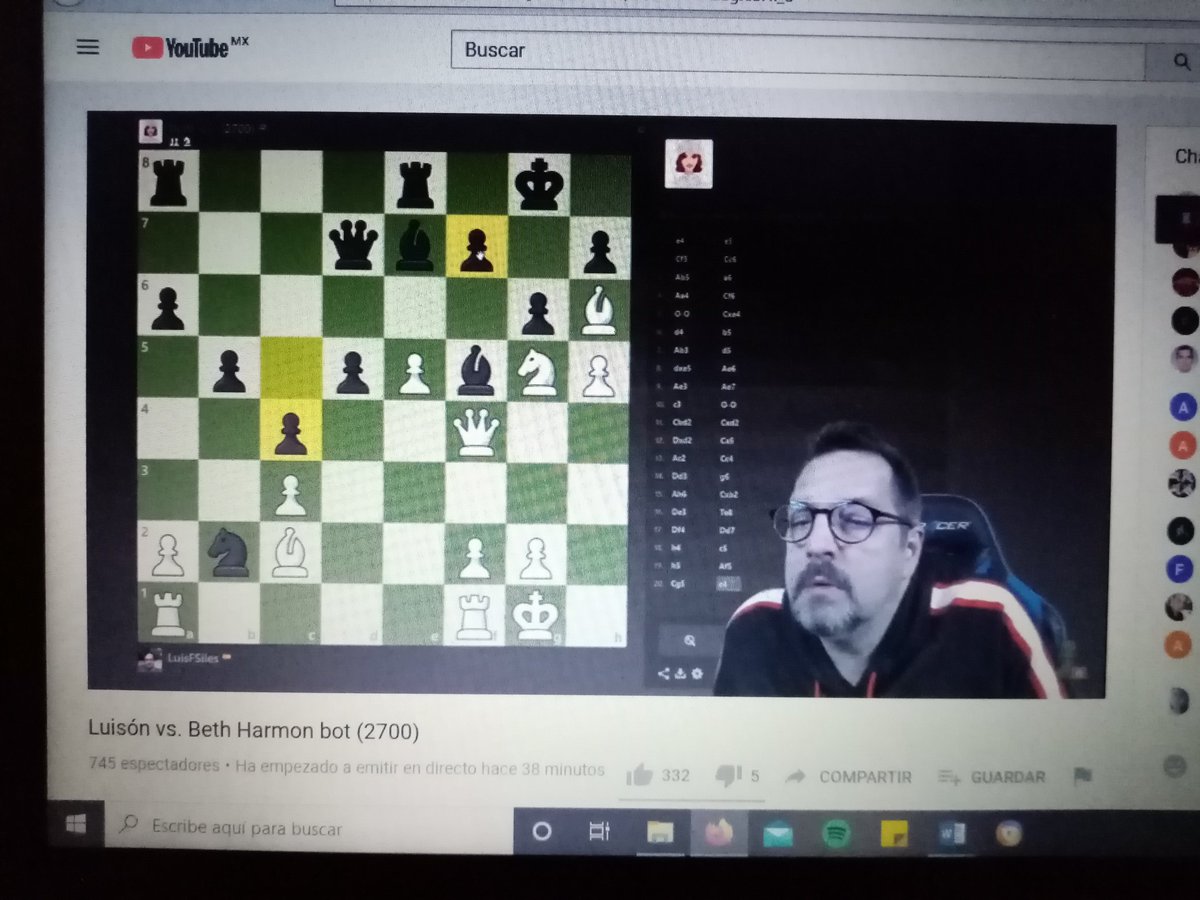 Socrata_de_Neza's tweet photo. Apenas estoy aprendiendo a jugar pero eso no me impide ver a Luisón vs Beth Harmon nivel Sayayin 🔥🔥
@chesscom_es @capakhine
#LuisónSiSePuede
#ChesterTV https://t.co/2B60DW1oJN https://t.co/QYQB7FChJZ