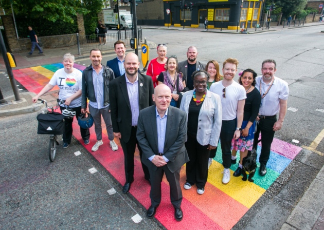 4 & 5/15. Hackney & Tower Hamlets (June 24th 2019)Hackney have installed 2 crossings. The 1st on East Road Shoreditch & the 2nd between Hackney and Tower Hamlets on Hackney Road. This would coincide with Pride in London and UK Black Pride which was held in Haggerston Park.