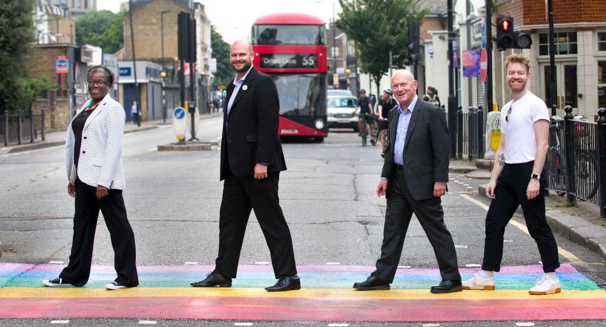 4 & 5/15. Hackney & Tower Hamlets (June 24th 2019)Hackney have installed 2 crossings. The 1st on East Road Shoreditch & the 2nd between Hackney and Tower Hamlets on Hackney Road. This would coincide with Pride in London and UK Black Pride which was held in Haggerston Park.