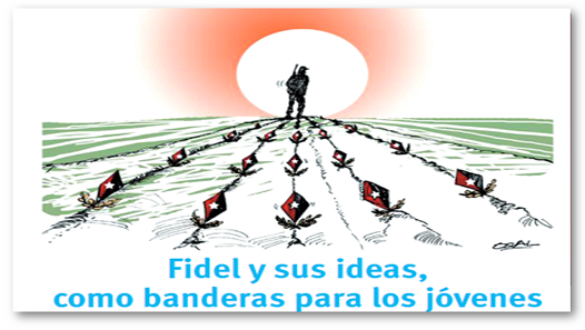 #Fidel horizonte insuperable, frase que han reiterado jóvenes que desde muchos lugares del mundo han reiterado durante el Encuentro Juvenil Internacional "Ideas que son banderas" #FidelVive #SomosContinuidad <a href="/UJCdeCuba/">UJC de Cuba</a> <a href="/ujcssp/">UJC Sancti Spíritus</a> <a href="/DiazCanelB/">Miguel Díaz-Canel Bermúdez</a> <a href="/acosta_diosvany/">Diosvany Acosta</a> <a href="/PresidenciaCuba/">Presidencia Cuba 🇨🇺</a>