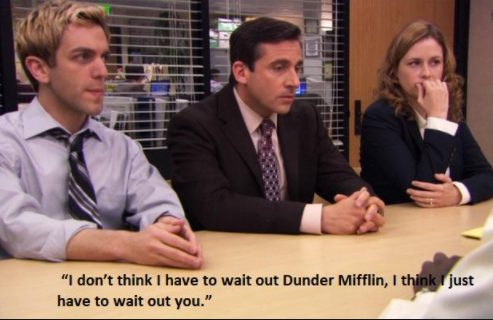 5. Never Take The First OfferWhen negotiating the sale of The Michael Scott Paper Company, Dunder Mifflin low balled hard.Michael and the crew, who were siphoning their clients, counteroffered and were able to get their jobs back.You never know unless you try.