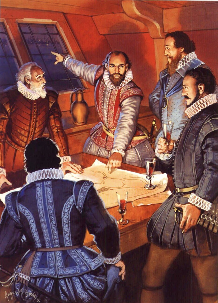 Cuando en 1591, el lord inglés William FitzWilliam acabó con el Señorío de los MacMahon en Monaghan, el líder de la familia se opuso al nombramiento de un sheriff inglés y fue ahorcado y sus posesiones divididas. Hubo voces denunciando la corrupción del gobierno de FitzWilliam.