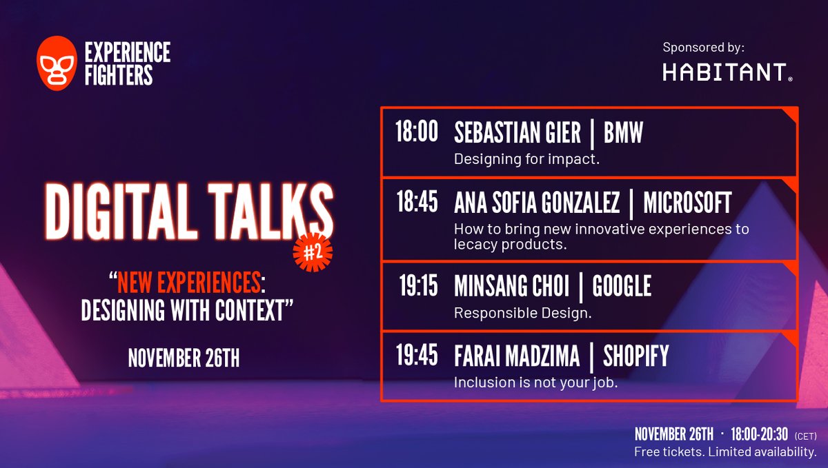 expfighters's tweet photo. Queda solo 1 día para las #DigitalTalks2 🎉🎉🎉

Aún estás a tiempo de reservar tu plaza registrándote gratis en el link que encontrarás debajo. 

👉 https://t.co/f2SrpxhFzc

Te dejamos también el programa por si aún no te has decidido 😉

¡Nos vemos muy pronto, #fighter! https://t.co/wteGSHgq84