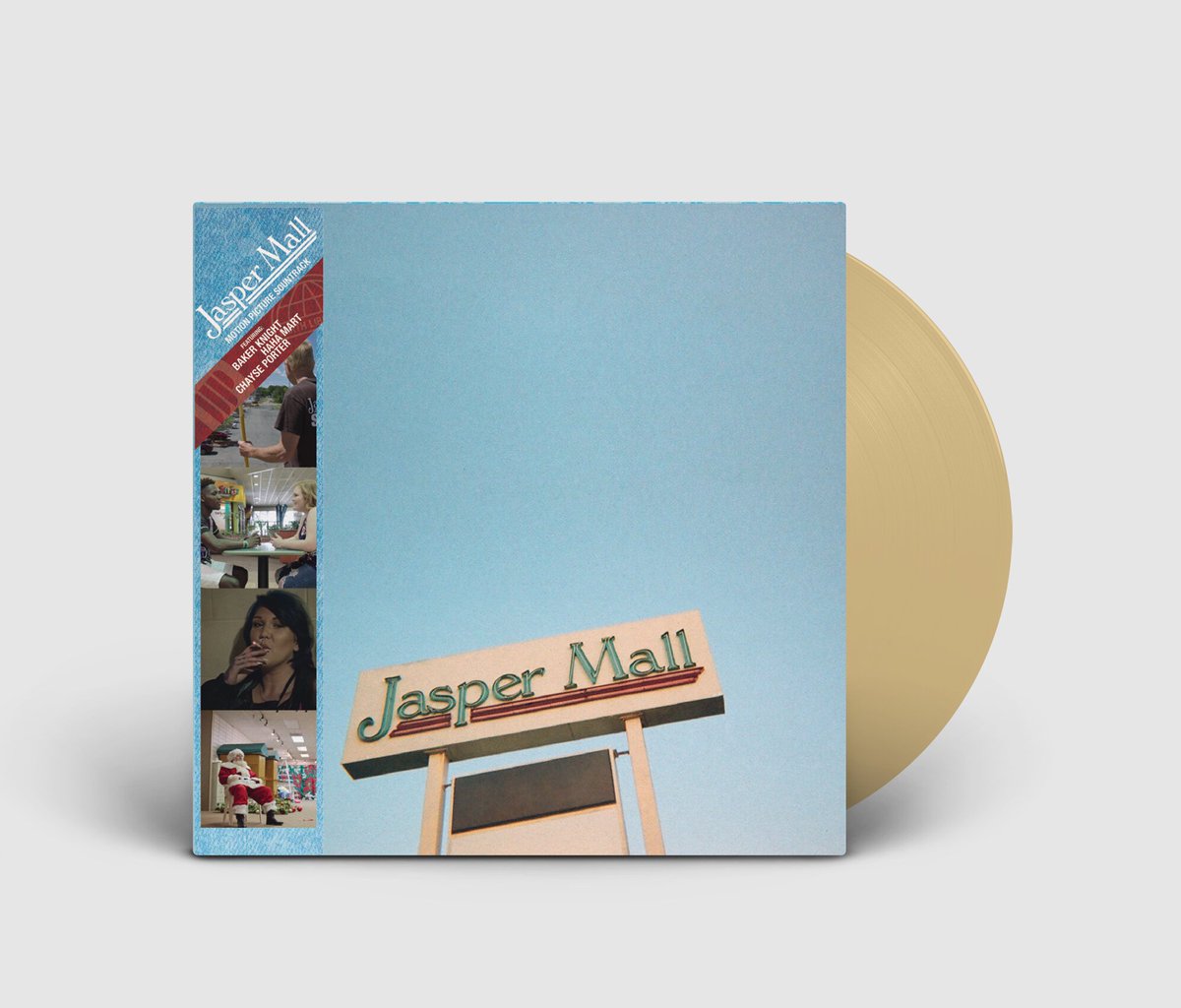 The #JasperMall soundtrack is now available for preorder on vinyl from our friends at <a href="/EarthLibraries/">earthlibraries</a>! Limited to 500 copies on transparent gold wax. Get 'em while you can! bit.ly/2V0Q2kT