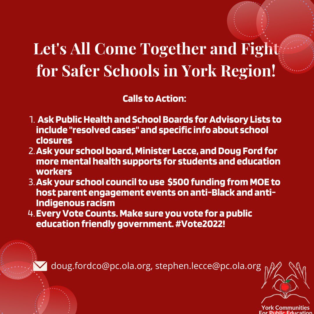 york4_public_ed's tweet photo. A huge thank you to everyone who joined us for the #SafeLearnOrNoReturn Roundtable Discussion last night!
Special shout-out to our amazing panelists, @maritstiles, @imgrund, @ShameelaShakeel, Karen Ebanks, and Palwashah Ali!
Now, it’s time for ACTION!
#saferschools #onted https://t.co/CDJAcO3EeT
