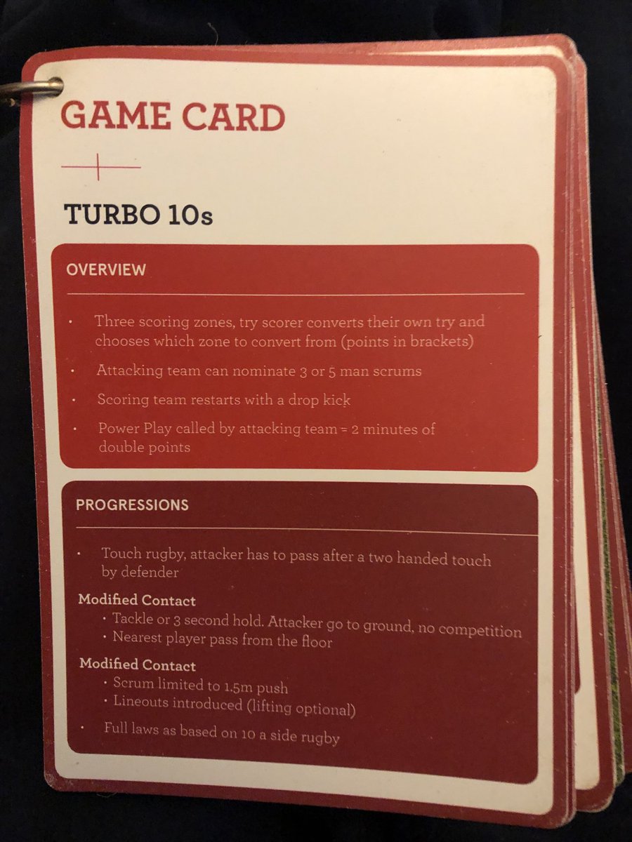 Backtorugby's tweet photo. Tidying up ‘Coaches Corner’ and came across these beauties from ⁦@EnglandRugby⁩ - Return to Rugby - Games, Technique and Skill Development Cards. Couldn’t have a better name for December #ReturntoRugby #letsmakeitfun #LearningNeverStops https://t.co/dVF1b9Na6u