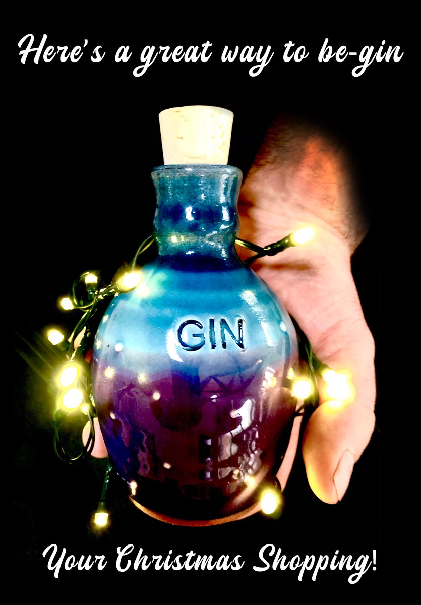 Our next batch of Gin decanters will be on the webshop at 9PM tonight! rupertblamire.com/collections/wh…