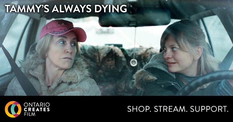 OntarioCreates's tweet photo. Shot in Hamilton, TAMMY'S ALWAYS DYING is a dark comedy-drama. Premiered at the 2019 @TIFF_NET, this touching tale depicts a daughter's attempt to care for her ornery, ailing mother with an unexpected twist. Stream today!
https://t.co/puyNOBbvsh
@tammysdying #ShopStreamSupportON https://t.co/UpouQiHw3e