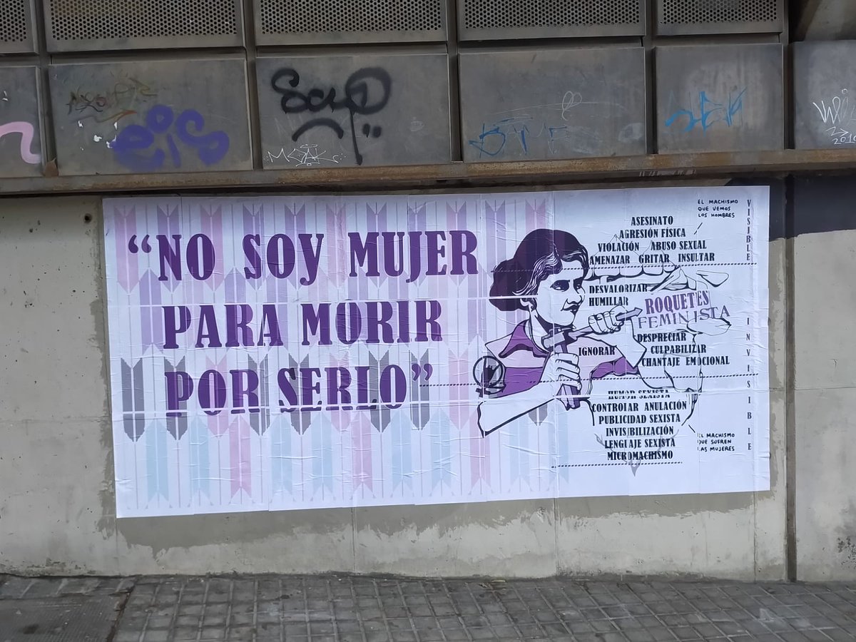 A Roquetes diem prou a la violència masclista! Avui i sempre! #25N #GMgènereFeminismes