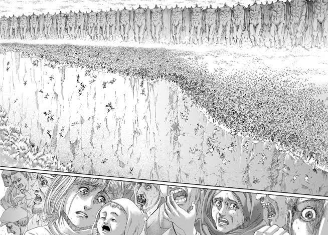 puffy__paws's tweet photo. Udah kebayang blm backsoundnya ntar pas scene ini di anime. AOT is something else i swear https://t.co/EYNUJE7PVg